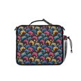 thumbnail image 3 of Game Controller Black Pattern Insulated Lunch Bag with Shoulder Strap and Bottle Holder,Bento School Lunch Bag Box,11x9.5x3.5 Inches, 3 of 5