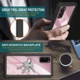 thumbnail image 5 of Waterproof Screen Protector,Screen Case for Samsung Galaxy S20,Clear Full Body Clear Cover Protective Case,6.2 Inch,Black, 5 of 6