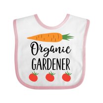 Inktastic Gardening Organic Gardener Boys or Girls Baby Bib