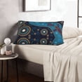 thumbnail image 6 of Uemuo Bohemian Turtle Print Throw Pillow Case – Cozy & Soft Cushion Cover, Hypoallergenic Pillow Case for Sleeping, Perfect for Women with Envelope Closure-16"x24", 6 of 6