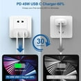 thumbnail image 6 of JOZASHON 45W USB-C Charger for iphone17 Pro Max,10/10/6FT Super Fast Type C Charger Cable Cord Fast Charging Android Phone Wall Charger Block for for iPhone 16 15 17, 6 of 7