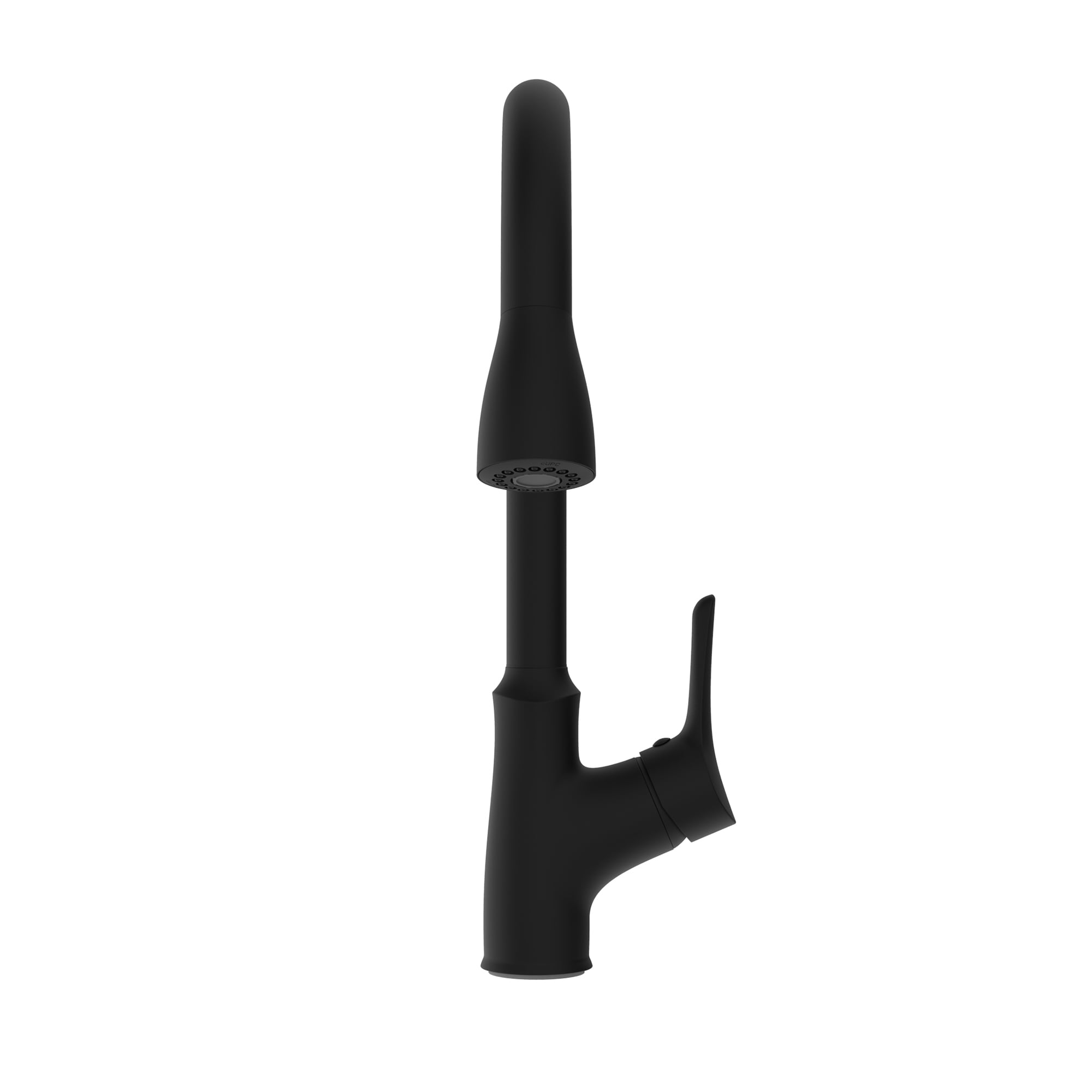 Belanger FUS78CMB Single Handle Pull-Down Kitchen Faucet, Matte Black