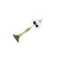 thumbnail image 5 of kurtrusly Solar Crookes Radiometer Glass Desktop Ornament Clear Bookshelf Shelf for Entrance Green 9x21 cm, 5 of 5