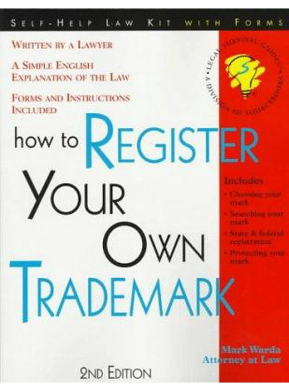 Pre-Owned How to Register Your Own Trademark (Paperback) 1570712263 9781570712265