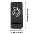 thumbnail image 2 of Stainless Steel Knight Warrior Champion Classic Slim Money Clip Credit Card Holder, 2 of 2