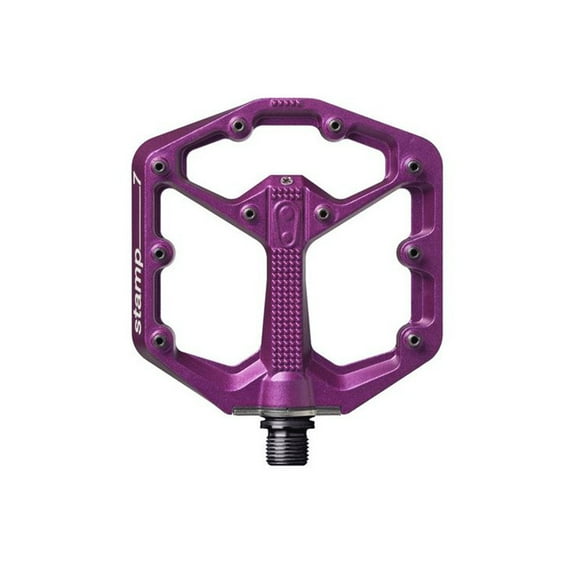 Crank Brothers Stamp 7 Platform Pedals - Large - Purple
