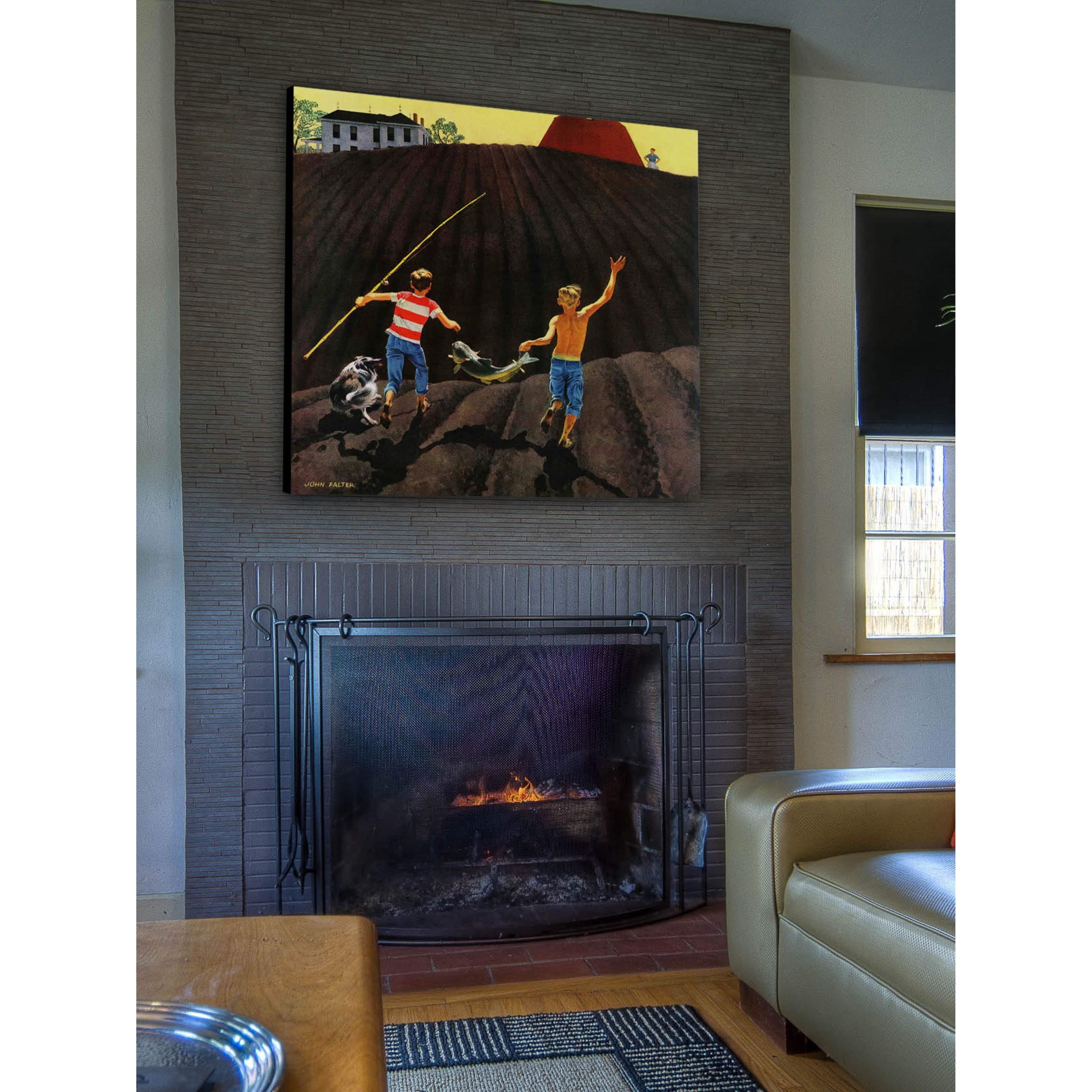 Marmont Hill Catfish by John Falter Painting Print on Canvas