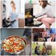 thumbnail image 5 of 33cm Black BBQ Gloves Oven Mitts Extreme Heat Resistant, Heat Proof Grill Gloves, Non-Slip Silicone Barbecue Gloves for Cooking BBQ Baking, 5 of 5