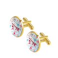 thumbnail image 2 of Valentine's Day Stainless Steel Cufflink Set for Dress Shirts - for Formal Events, 2 of 6