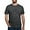 Dark Heather, variant on CafePress - Delta Sigma Phi Black Stacked Logo T Shirt - Mens Tri-blend T-Shirt