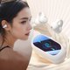 thumbnail image 3 of Xihbxyly Artículos En Liquidación En Oferta para Mujeres Auriculares Inalámbricos Bluetooth, Estilo Clip para La Oreja, Sin Sensación de Uso, Sonido de Alta Calidad Bluetooth 5.3, Larga Duración, Pan, 3 of 7