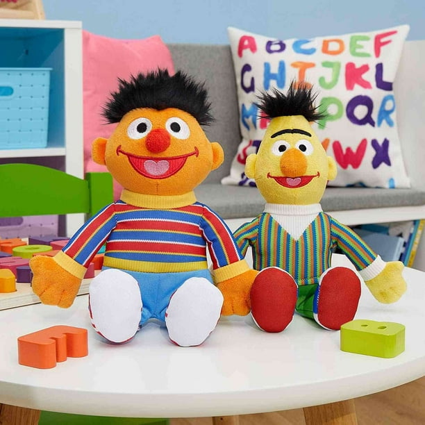 SESAME STREET Bert and Ernie 8 Plush Set for Classrooms - Walmart