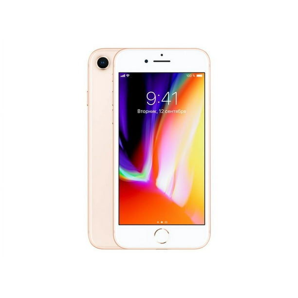 Restored Apple iPhone 8 256GB, Gold - Unlocked LTE (Refurbished
