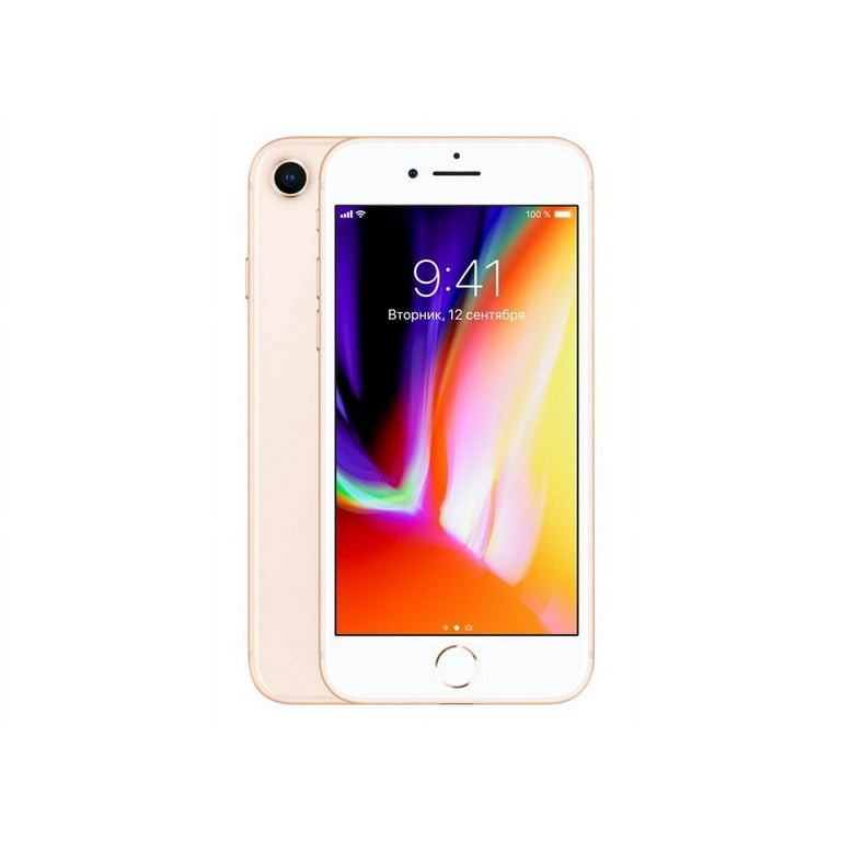 Restored Apple iPhone 8 256GB Gold LTE Cellular Verizon MQ802LL/A  (Refurbished)