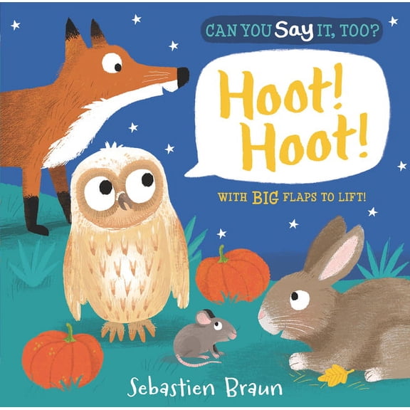 Can You Say It, Too? Can You Say It, Too? Hoot! Hoot!, (Board Book)