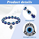 thumbnail image 4 of 6 Kit Pulsera Ojo Turco Dije Bisuteria Amuleto Joyeria Xtellar multicolor, 4 of 4
