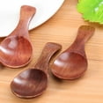 thumbnail image 4 of 4 Pcs Mini Milk Powder Spoons Small Portable Wooden Spoons Children Ice Cream Spoons Lightweight Sugar Spoons Cooking Tools Kitchen Gadgets (Paint Color), 4 of 8