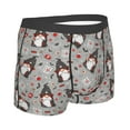 thumbnail image 3 of Balery Halloween Gnome Men's Boxer Briefs, Soft and Breathable Cotton Underwear with nylon Waistband-Medium, 3 of 9