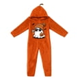 thumbnail image 2 of Halloween Pumpkin Onesie Pajamas, Halloween Cute Ghost Plush Hooded for Adults, Cozy Loungewear for Parties and Movie Nights, Style06# M, 2 of 5