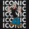 thumbnail image 2 of Popeye the Sailor Man Iconic Cartoon Romper Boys or Girls Infant Baby Brisco Brands NB, 2 of 6