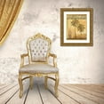 thumbnail image 3 of Gorham, Gregory 26x32 Gold Ornate Wood Framed with Double Matting Museum Art Print Titled - Palm Trees I, 3 of 4