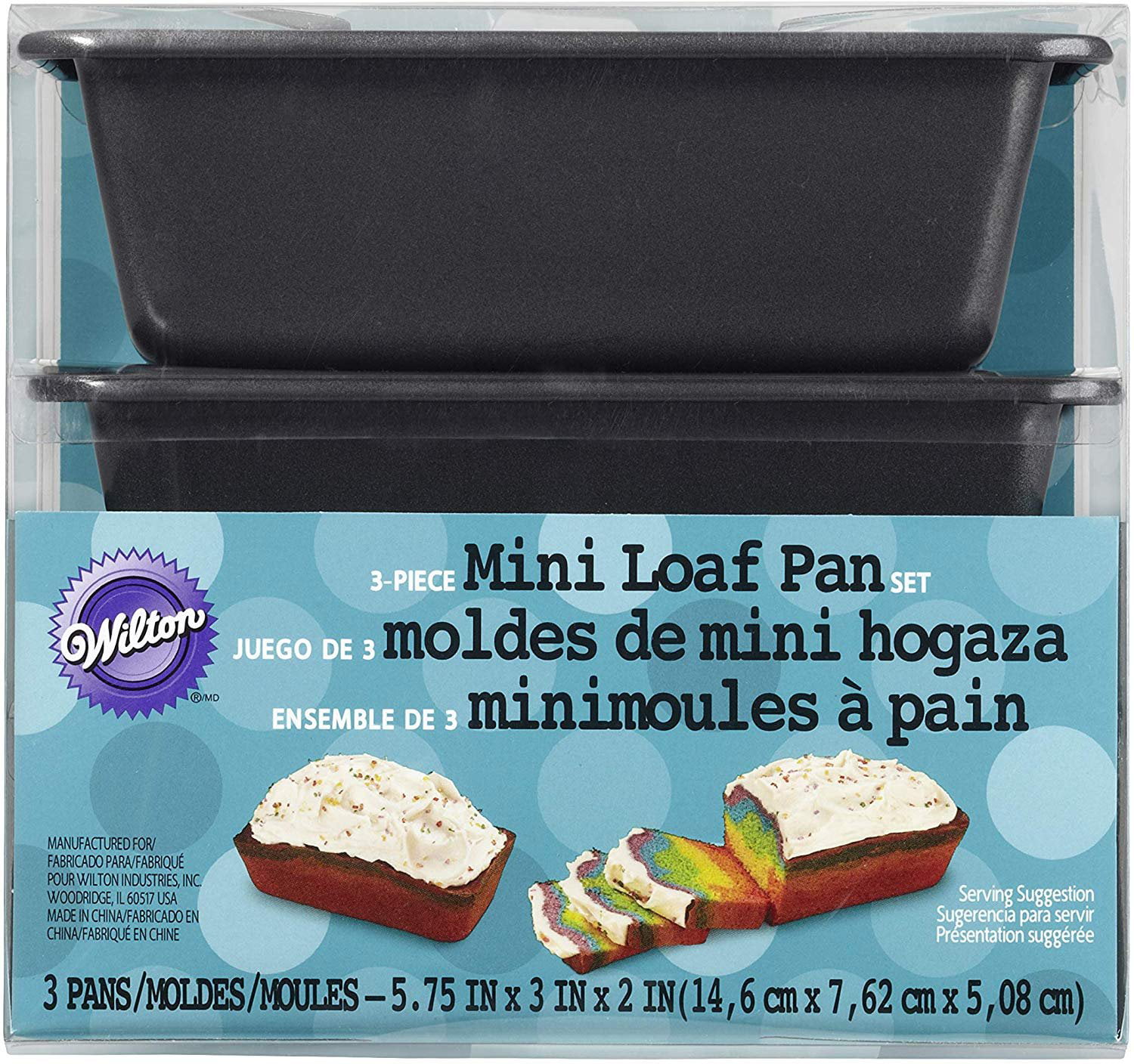 Good Housekeeping 3-Piece Mini Relia-Pan Loaf Set 