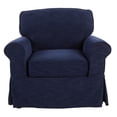 thumbnail image 4 of OSP Home Furnishings Ashton Chaise avec Housse en Tissu Bleu Marine, 4 of 6