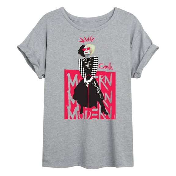 Modern Cruella Repeated - Women's Oversized T-Shirt