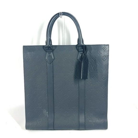 Pre-Owned LOUIS VUITTON M21866 Monogram Taurillon Sac Plat Tote Bag Handbag Leather... (Good)