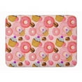 thumbnail image 1 of Carolines Treasures BB7562RUG Watercolor Sweet Pastries Machine Washable Memory Foam Mat, 1 of 4