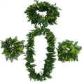 thumbnail image 2 of Artificial Flowers 4pc Set Headband Wristbands Necklace Bracelet Perfect For Be, 2 of 4