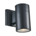 thumbnail image 1 of Chloe Lighting CH2S084BK06-ODL Simon Applique Murale Transitionnelle à DEL Texturée Noire pour Extérieur et Intérieur - 6 Po, 1 of 1