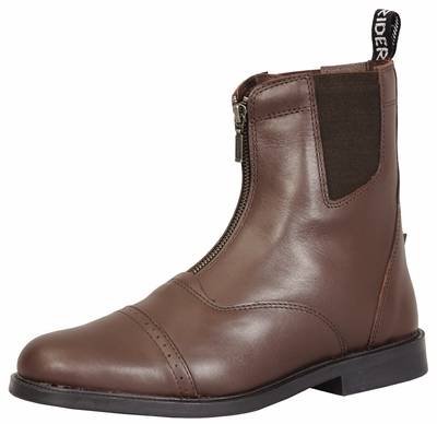 TuffRider Mens Baroque Zip Paddock Boots