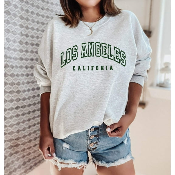 LOSANGELES CALIFORNIA Graphic Unisex Fleece Pullover