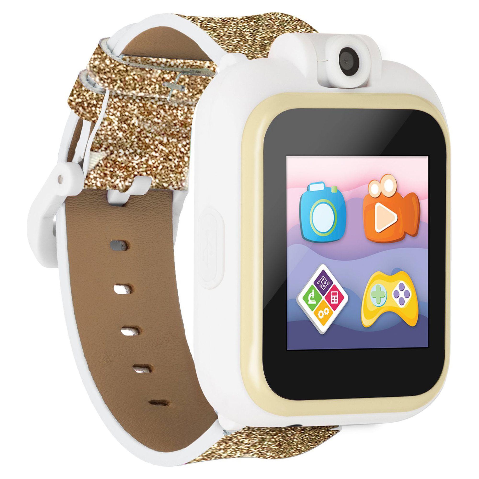 PlayZoom 2 Girls Headphones & Smartwatch Set - Gold Glitter Star