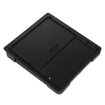 HOMEMAXS  Seat under Organizer Car Hidden Console Inflatable Stands Golden Black