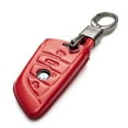 thumbnail image 3 of Vitodeco Leather Smar Key Fob Case Compatible with BMW 2, 3, 5, 6, 7, M Series, X1, X3, X4, X5, X6, X7 2014-2022 (4-Button, Red), 3 of 5