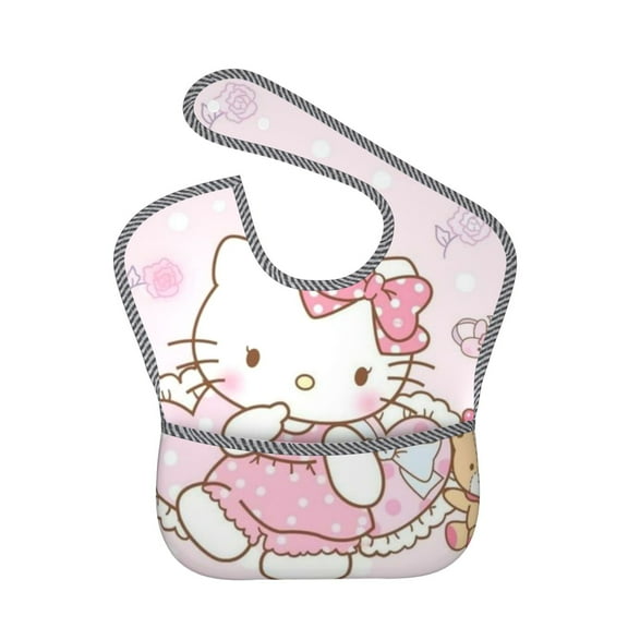Hello Kitty Baby Feeding Bib Waterproof Food Bibs Toddler/Baby Bibs For Eating