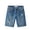 P197 Light Blue, variant on Tfken Toddler Boys Soft Shorts Elastic Waist Stretchy Ripped Straight-Leg Denim Shorts With Pockets Fashion Teen Casual Daily Wear Clothes Size 9-12 Months Blue