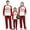 Gnomes, variant on iHapHap Matching Family Christmas Pajamas Blue Plaid Santa Sleepwear Set, 5-6Y-Kid