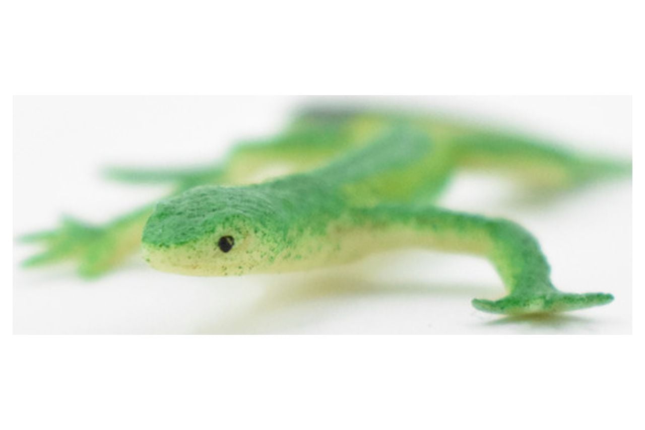 Green Lizard, Rubber Reptile Toy, Realistic Figure, Replica Green Lizard, Rubber Reptile Toy, Realistic Figure, Replica