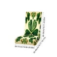 thumbnail image 3 of AYktou St. Patrick's Day Chair Covers, Stretchable Shamrock Green Clover Dining Table Chair Slipcover Elastic Straps Removable Washable Chair Cover for Dining Room Hotel Party Spring Decorations, 3 of 6
