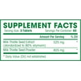 thumbnail image 4 of Milk Thistle 1350mg - 180 Count - Standardized Silymarin Extract for Maximum Liver Support - Detox, Cleanse & Maintain Your Liver, 4 of 7
