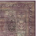 thumbnail image 4 of Traditional Rug - Vintage Viscose Pile -Purple/Fuchisa-Color:Purple/Fuchisa,Design:Traditional,Shape:Medium Rectangle,Size:9' 2''L x 6' 7''W, 4 of 5