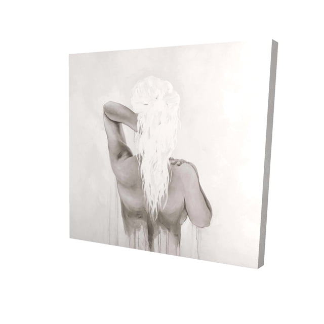 Belle Femme de Rêve - Toile 24"x24 Pouces - Impression à la Demande