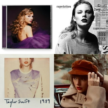 Speak Now (Taylor's Version) (2CD) & Reputation & 1989 & Red (Taylor's Version) (X) (2CD)