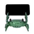 thumbnail image 1 of Lindo soporte para teléfono para escritorio, 2 en 1 único soporte para teléfono con forma de cangrejo con altavoz, sonido envolvente de 360, para deicina, 1 of 7