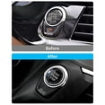 thumbnail image 4 of BUYISI For Crystal Style Start Stop Switch Button Cover For Bmw F30 F10 F01 F25 G30 New Silver, 4 of 5