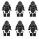 thumbnail image 5 of Figuras de comando fantasma de SWAT de la ciudad, bloques de construcción de fuerzas especiales, soldados del ejército modernos, policía, armas militares, juguetes para niños, 5 of 5