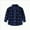 A145-Blue, variant on NIEWTR Toddler Baby Boys Little Girls Flannel Jacket Fall Winter Long Sleeve Button Up Shirt Little Kids Lapel Shacket Coats Outwear Tops with Pockets Long Sleeve Button Shirt for 12-18 Months